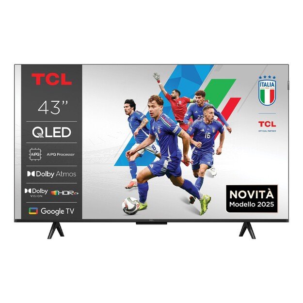 TCL P79K 43P79K TV 109.2 cm (43 ) 4K Ultra HD Smart TV Wi-Fi Metallic 350 cd/m&sup2;