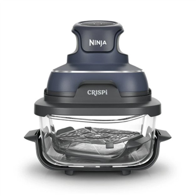 NINJA | 4-in-1 Portable Glass Air Fryer | FN101EUGY Crispi | Power 1700 W | Capacity 3.8 L | Blue/Black 2