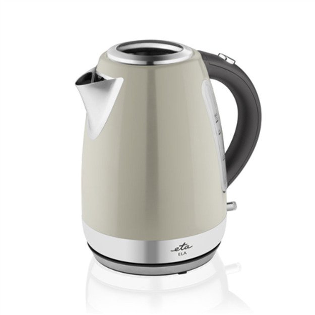 ETA | Kettle | ELA ETA859890070 | Standard | 2100 W | 1.7 L | Stainless steel | 360&deg; rotational base | Cream