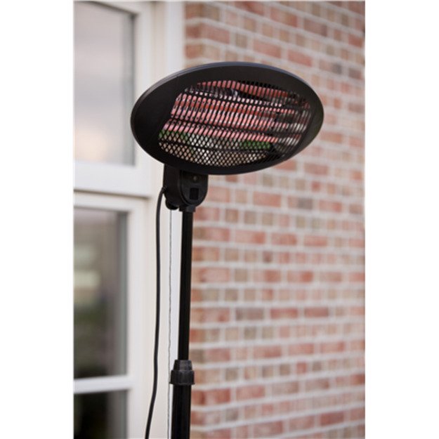 SUNRED | Heater | SMQ2000A, Elekra Quartz Standing | Infrared | 2000 W | Black | IP34 2