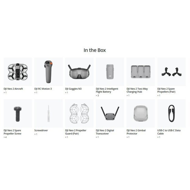 DJI Neo 2 Motion Fly More Combo 1
