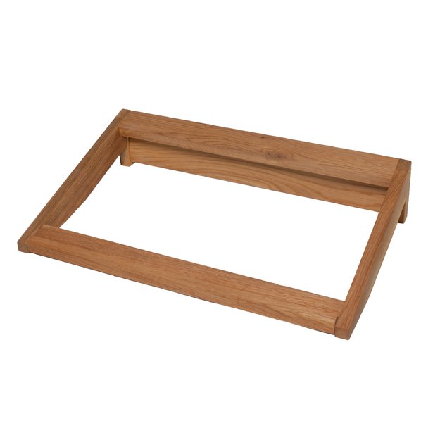 GN 1/1, slanted oak base, 10 cm, Tropos