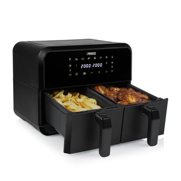 Princess Double Basket Airfryer | 182068 | Power 2400 W | Capacity 8 L | Black 4