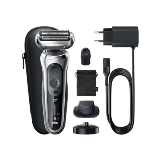 Braun | Shaver | 71-S4200cs | Operating time (max) 50 min | Wet & Dry | Silver/Black