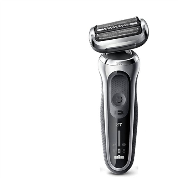 Braun | Shaver | 71-S4200cs | Operating time (max) 50 min | Wet & Dry | Silver/Black 2