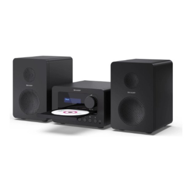Sharp TOKYO FM Hi-Fi Micro System | XL-B514(BK) | AUX in | Bluetooth | CD player | FM radio 11