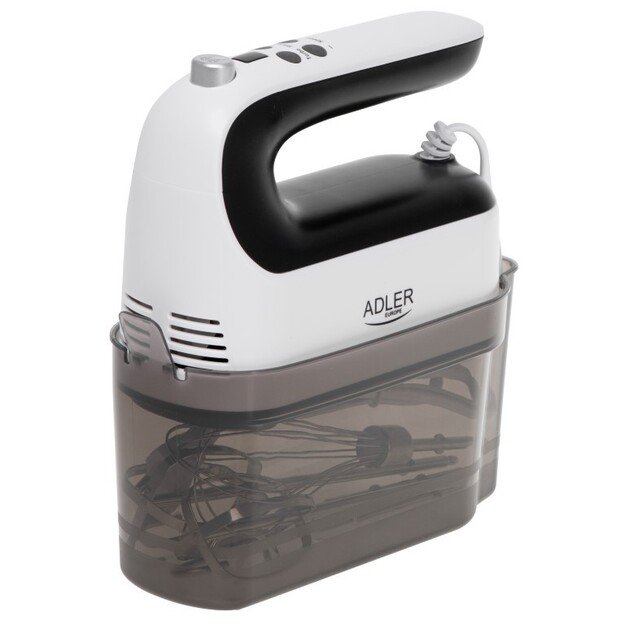 Adler Hand Mixer | AD 4229 | Hand Mixer | 600 W | Number of speeds 9 | Turbo mode | Black/White 2