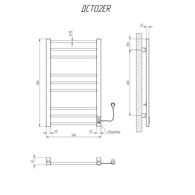 Rank&scaron;luosčių džiovintuvas Kosser Step 800x500/9 ER laikmatis baltas 1