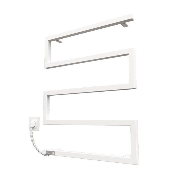 Elektrinis rank&scaron;luosčių džiovintuvas Kosser Zeta 685x550 EL, su laikmačiu, baltas (laidas kairėje)