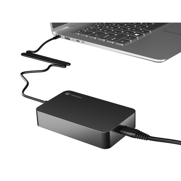 NATEC LAPTOP CHARGER GRAYLING USB-C 90W 3