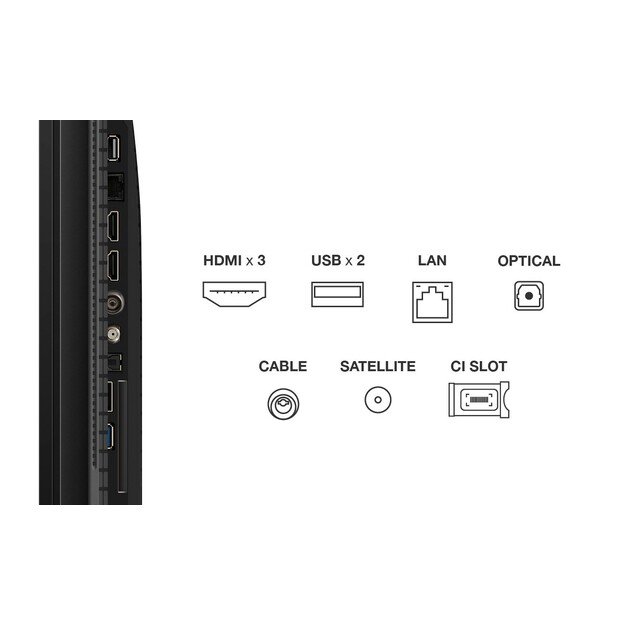 TCL P79K 43P79K TV 109.2 cm (43 ) 4K Ultra HD Smart TV Wi-Fi Metallic 350 cd/m&sup2; 4