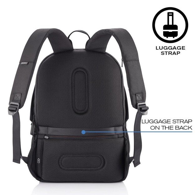XD DESIGN ANTI-THEFT BACKPACK BOBBY SOFT BLACK P/N: P705.791 11