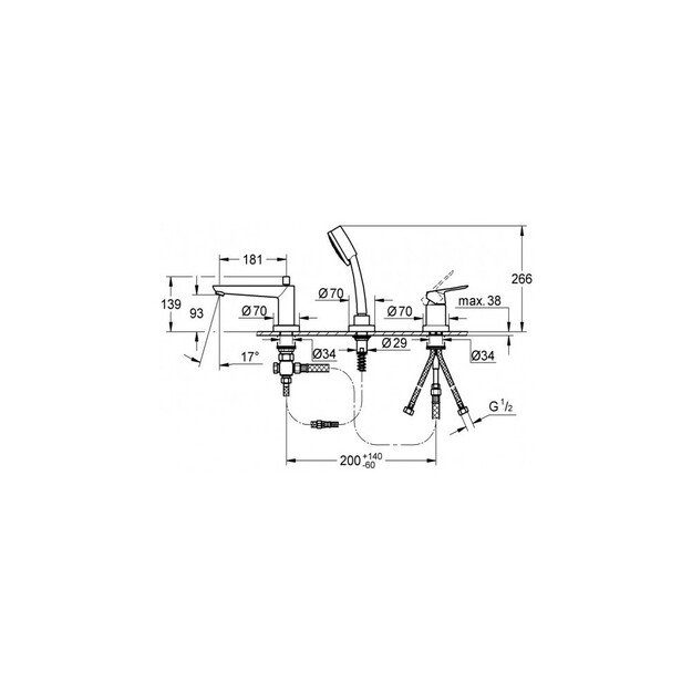 GROHE Bauedge 2511700A