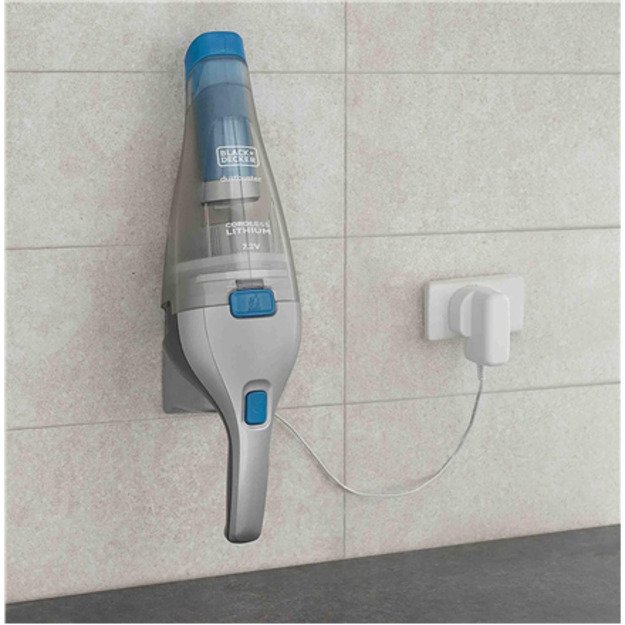 BLACK & DECKER | Vacuum Cleaner | NVC215WA-QW | Cordless operating | 7.2 V | Blue/Gray 1