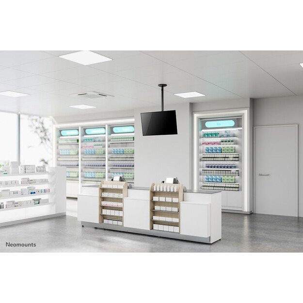 Neomounts FPMA-C050BLACK Monitor/TV mount ceiling 10-30  - h 60-85 cm 8