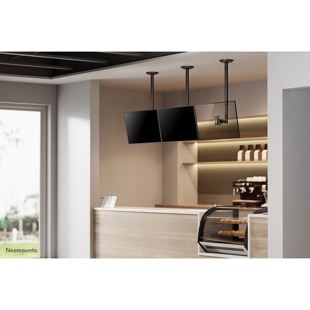 Neomounts FPMA-C050BLACK Monitor/TV mount ceiling 10-30  - h 60-85 cm 7