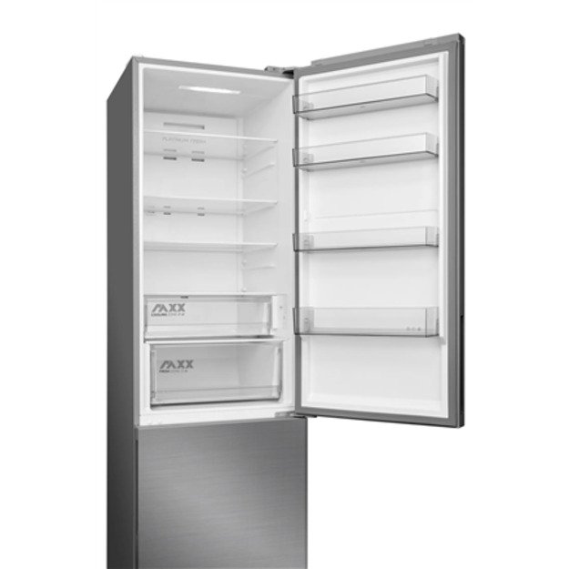 Midea Refrigerator | MDRB600MME46 | Energy efficiency class E | Free standing | Combi | Height 201 cm | No Frost system | Fridge 8