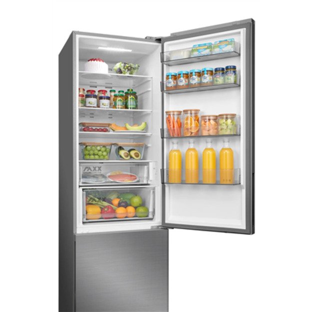 Midea Refrigerator | MDRB600MME46 | Energy efficiency class E | Free standing | Combi | Height 201 cm | No Frost system | Fridge 7