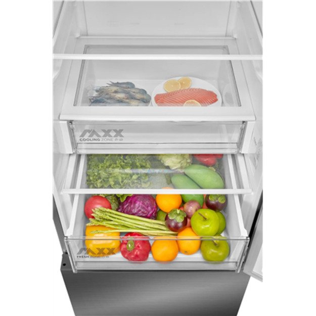 Midea Refrigerator | MDRB600MME46 | Energy efficiency class E | Free standing | Combi | Height 201 cm | No Frost system | Fridge 2