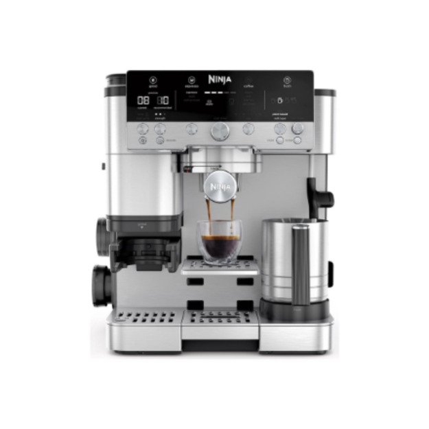 NINJA Espresso Coffee Maker | ES601EU Luxe Caf&eacute; Premier | Pump pressure 11 bar | Built-in milk frother | Ground | 1650 W | Blac