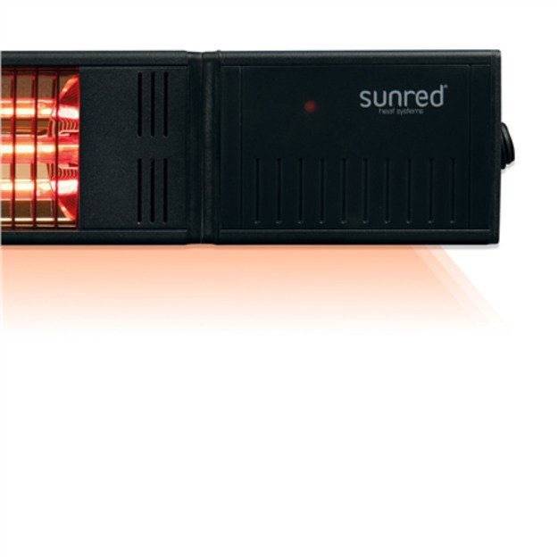 SUNRED | Heater | RDS-15W-B, Fortuna Wall | Infrared | 1500 W | Black | IP55 4