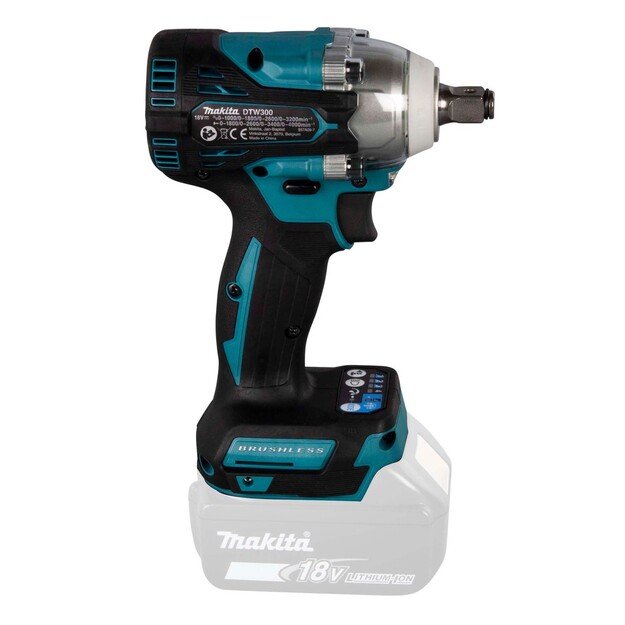 Makita DTW300Z power screwdriver/impact driver 3200 RPM Black, Blue 16
