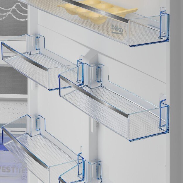 Įmontuojamas &scaron;aldytuvas Beko BCSA285K4SN 3