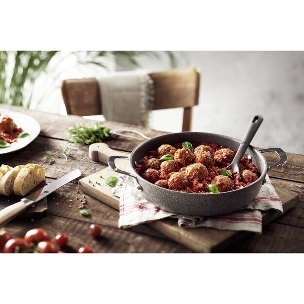 Keptuvė BALLARINI Salina Granitium gili, 2 rankenosnitowa 28 cm 75002-810-0 4