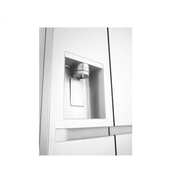 LG Refrigerator | GSLC40SWPE | Energy efficiency class E | Free standing | Side by side | Height 179 cm | Fridge net capacity 41 8