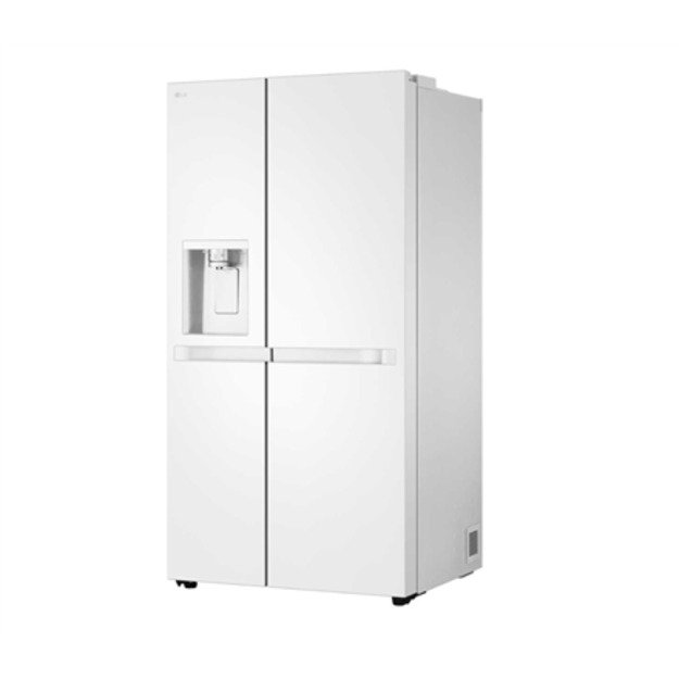 LG Refrigerator | GSLC40SWPE | Energy efficiency class E | Free standing | Side by side | Height 179 cm | Fridge net capacity 41 5