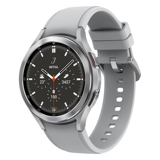 Samsung Galaxy Watch4 Classic 3.56 cm (1.4 ) Super AMOLED 46 mm 4G Silver GPS (satellite)