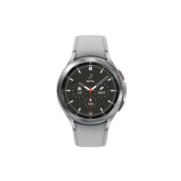 Samsung Galaxy Watch4 Classic 3.56 cm (1.4 ) Super AMOLED 46 mm 4G Silver GPS (satellite)