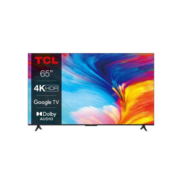 TCL P63 Series 4K Ultra HD 65  65P635 Dolby Audio Google TV 2022