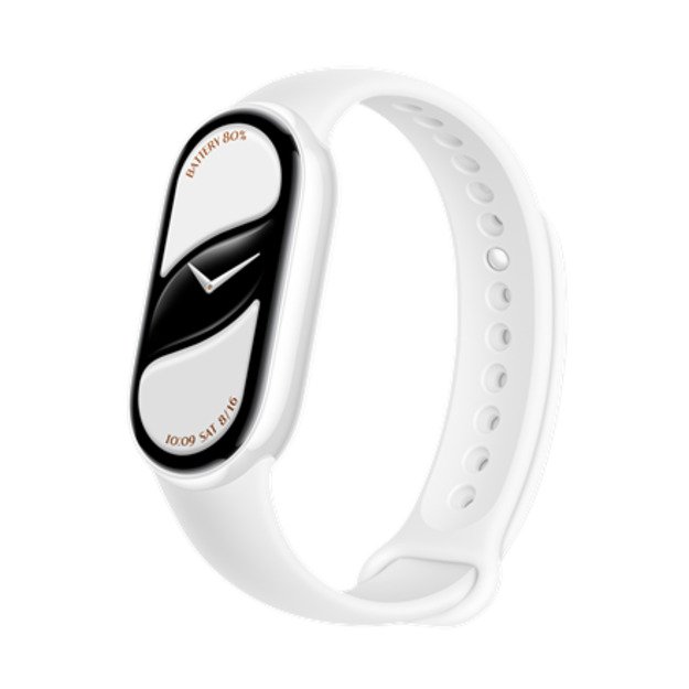 XIAOMI SMART BAND 10 CERAMIC PEARL WHITE STRAP 2