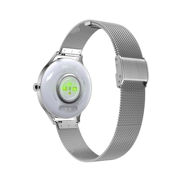 Kumi K3 silver smartwatch