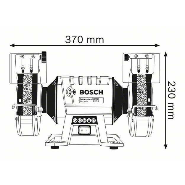 Bosch 0 601 27A 400 stalinis galąstuvas
