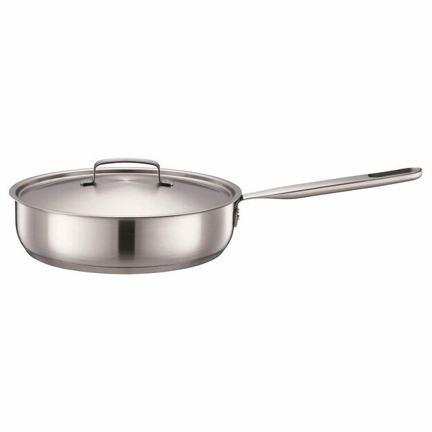 CHEF S FRYING PAN 26 cm WITH LID ALL STEEL
