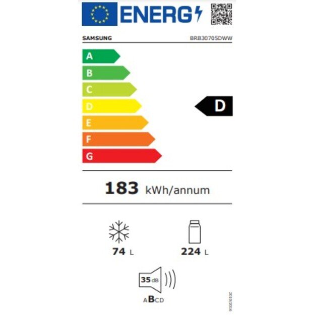 SAMSUNG BRB30705DWW