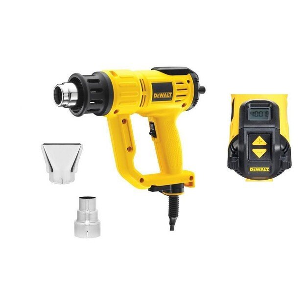 Statybinis fenas 2000W su temperatūros reguliatoriumi  DEWALT 1