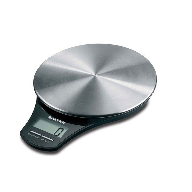 Salter 1035 SSBKDR Stainless Steel Aquatronic Electronic Digital Kitchen Scale