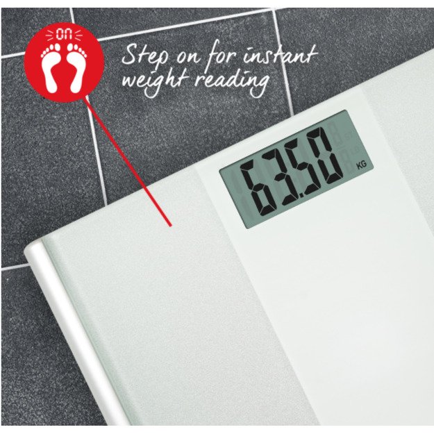 Salter 9009 WH3R Ultimate Accuracy Electronic Bathroom Scales white