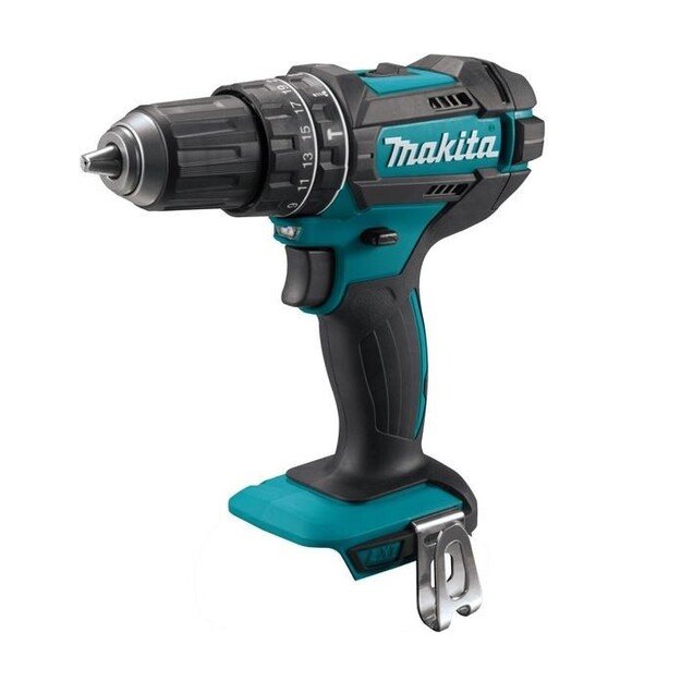 MAKITA IMPACT DRILL DRIVER 18V LI-ION 63/36Nm W/O BATTERIES AND CHARGER DHP482Z