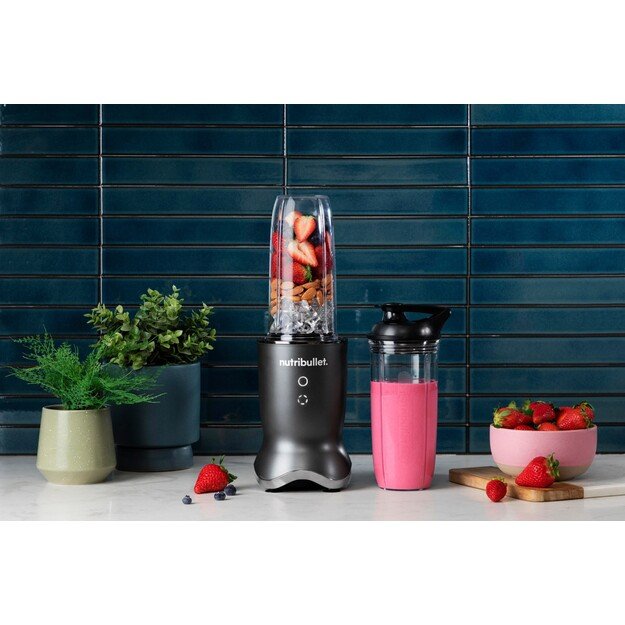 NutriBullet NB1206DGCC blender 900 L Tabletop blender 1200 W Black, Transparent 10