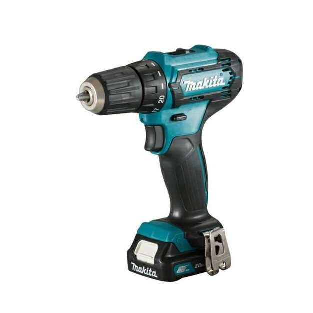 Makita DF333DSAE drill 1700 RPM Keyless 1.2 kg Black, Blue