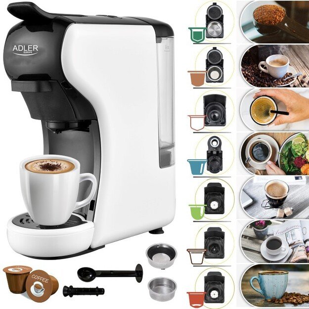 Kapsulinis espresso kavos aparatas ADLER AD-4386