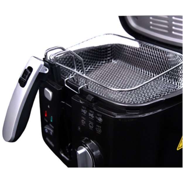 Mesko | MS 4908 | Deep fryer | Power 1800 W | Capacity 2.5 L | Black