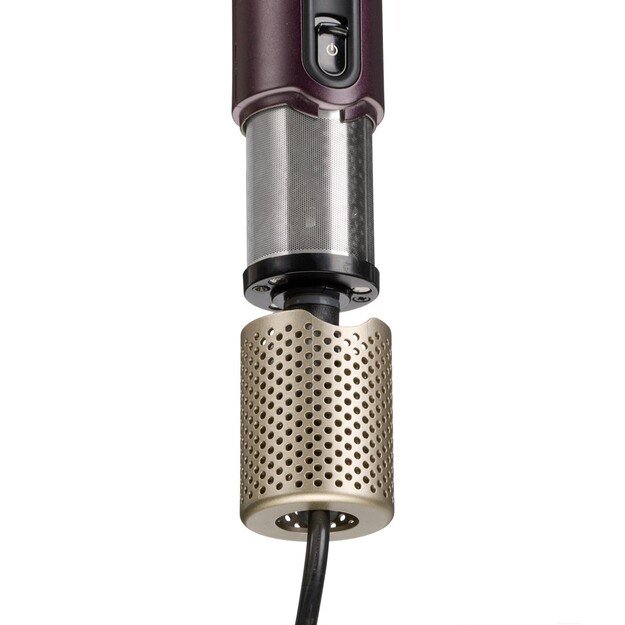 BaByliss Air Power AS6400E hair styling tool Straightening brush Airflow Maroon 900 W 2.5 m