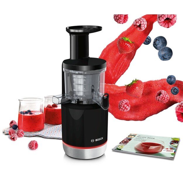 Bosch MESM731M juice maker Slow juicer 150 W Black