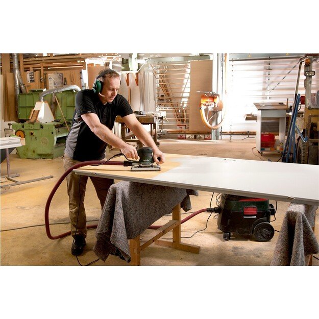 Metabo SRE 4351 TurboTec Orbital sander 22000 RPM Black, Green 350 W