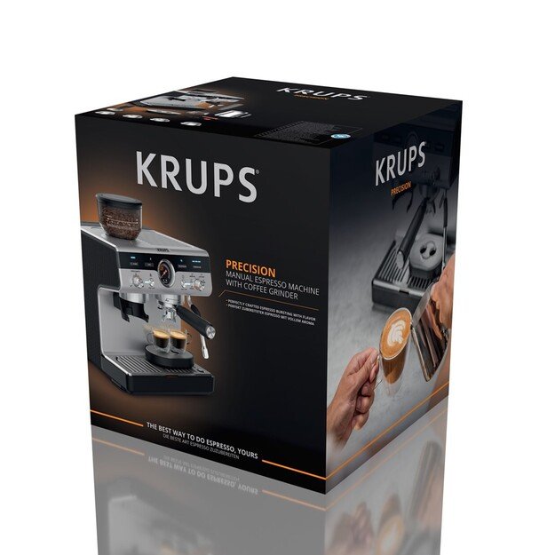 Krups Precision XP801T10 coffee maker Semi-auto Espresso machine 3 L